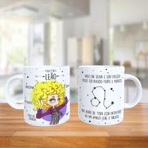 Caneca Personalizada Signo ela é de Leão Caneca Personalizada Signo ela é de Leão