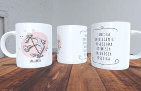 Caneca Personalizada Signos Sagitário 681 - Guria Criativa