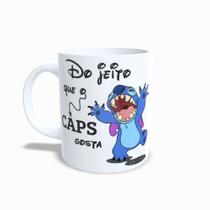 Caneca Personalizada Stitch do jeito que o caps gosta