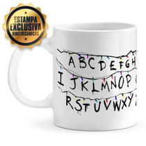 Caneca Personalizada Stranger - Alfabeto Criativo e Único