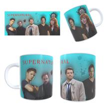 Caneca Personalizada Supernatural Série De TV presente M1