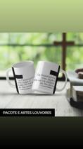 Caneca personalizada tema Louvores