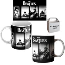 Caneca Personalizada The Beatles Porcelana Premium Café 325ml Caneca Personalizada The Beatles Porcelana Premium Café 325ml