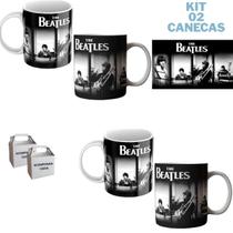Caneca Personalizada The Beatles Porcelana Premium Café 325ml Caneca Personalizada The Beatles Porcelana Premium Café 325ml
