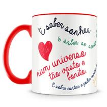 Caneca Personalizada Trem Bala - Porcelana de Alto Brilho com Estampa Bem Estar
