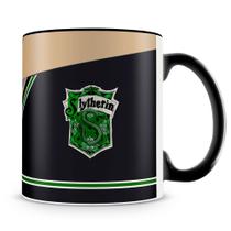 Caneca Personalizada Uniforme Sonserina de Hogwarts - Porcelana Caneca Personalizada Uniforme Sonserina de Hogwarts - Porcelana