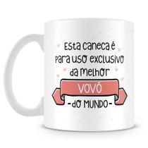 Caneca Personalizada Uso Exclusivo da Vovó - Presente Especial Caneca Personalizada Uso Exclusivo da Vovó - Presente Especial