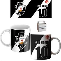 Caneca Personalizada Vasco Da Gama Seu Nome Porcelana 325 Caneca Personalizada Vasco Da Gama Seu Nome Porcelana 325