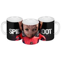 Caneca Personalizada Vingadores Spider Groot 325Ml - 05299