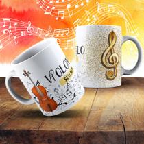 Caneca Personalizada Violoncelo Violoncelista Musica Instrumento Musical Orquestra Banda Jaez Jazz