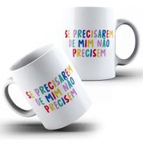 Caneca Personalizada Xícara de Porcelana Cerâmica Divertida Trabalho Se Precisarem de Mim