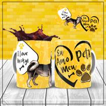 Caneca Pet Dog Raças