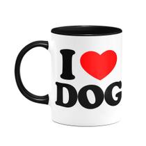 Caneca Pet - I Love DOG - 325ml - B-black Caneca Pet - I Love DOG - 325ml - B-black