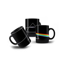 Caneca Pink Floyd Dark Side of The Moon Preta 325mL