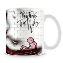 Caneca Pink Floyd Personalizada de Porcelana com Estampa da Banda - Mod.1 Caneca Pink Floyd Personalizada de Porcelana com Estampa da Banda - Mod.1