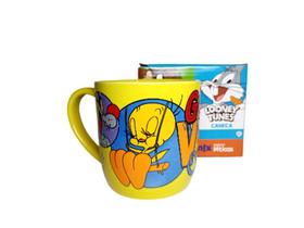 Caneca Piu Piu E Frajola 350ml Original Clube Comix