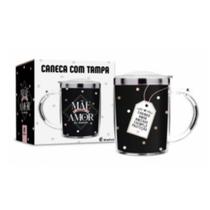 Caneca Plastica Inox Sw Mae Maior Amor Do Mundo 400ml