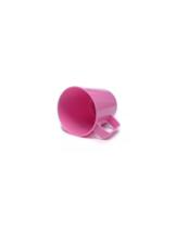 Caneca Plástica Merenda Escolar Rosa 300 ML - 100 Pçs Caneca Plástica Merenda Escolar Rosa 300 ML - 100 Pçs