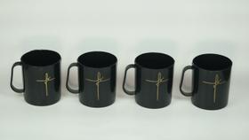 Caneca Plásticas 400ml Fé Kit Presente 10 Peças Caneca Plásticas 400ml Fé Kit Presente 10 Peças