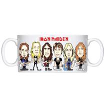 Caneca Plastico Iron Maiden Caricatura Caneca Plastico Iron Maiden Caricatura