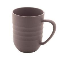 Caneca Plástico Line 300 Ml Cinza
