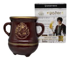 Caneca Poção Caldeirão Hogwarts Geek Porcelana 350ml Harry Potter