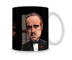 Caneca Poderoso Chefão Vito Corleone Desenho II
