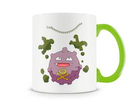Caneca Pokémon Koffing Coffee Verde Caneca Pokémon Koffing Coffee Verde