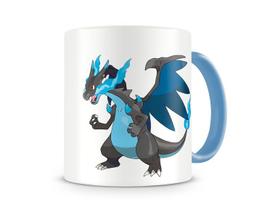 Caneca Pokémon Mega Charizard color blue Caneca Pokémon Mega Charizard color blue