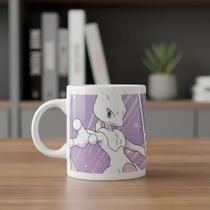Caneca Pokemon Pikachu Squirtle Snorlax Mewtwo Jigglypuff Branco Mewtwo Caneca Pokemon Pikachu Squirtle Snorlax Mewtwo Jigglypuff Branco Mewtwo