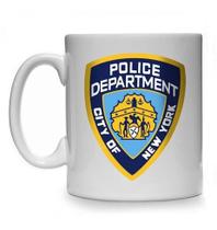Caneca Policia Militar Logo Militares Nypd Brooklin 99 Lei