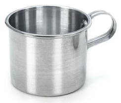 Caneca Polida Com Orla E Alça De Alumínio 450ml Caneca Polida Com Orla E Alça De Alumínio 450ml