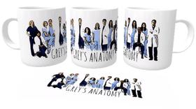 Caneca polimero plástico copo Grey's Anatomy all guys