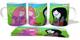 Caneca polimero plástico copo Princesa Jujuba e Marceline Caneca polimero plástico copo Princesa Jujuba e Marceline