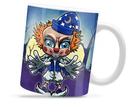 Caneca Poltergeist Halloween Divertida Porcelana Xícara 325ml + Caixa Presente
