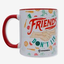 Caneca pop friends dont lie - stranger things