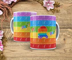 Caneca Pop It Porcelana