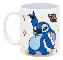Caneca Pop New Gift Disney Stitch Alien 350ml Caneca Pop New Gift Disney Stitch Alien 350ml