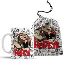 Caneca Popeye Café + Saquinho