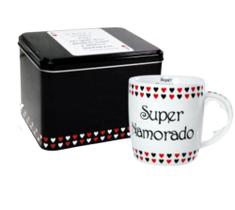 Caneca porc super namorado (jogo do amor) lata