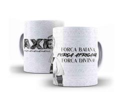 Caneca Porceana Axé Bahia Força Baiana Força Africana Força Divina Caneca Porceana Axé Bahia Força Baiana Força Africana Força Divina
