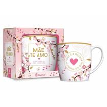 Caneca Porcela Brasfoot - Mãe Te Amo - 10412