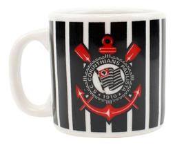 Caneca Porcelana 120ml Listrada - Corinthians Caneca Porcelana 120ml Listrada - Corinthians