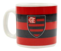 Caneca Porcelana 120ml Listrada - Flamengo Caneca Porcelana 120ml Listrada - Flamengo