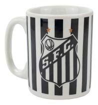 Caneca Porcelana 120ml - Santos