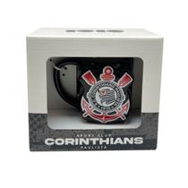 Caneca Porcelana 270Ml 3D Corinthians Futebol Licenciado