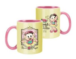 Caneca porcelana 300ml magali princesa turma da monica can016