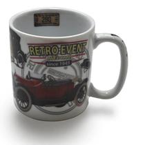 Caneca Porcelana 300ml Temática curta o momento para café chá chocolate