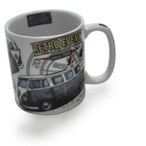 Caneca Porcelana 300ml Temática curta o momento para café chá chocolate