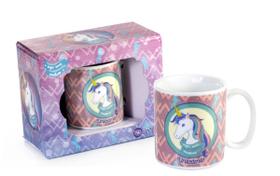 Caneca Porcelana 300ml Unicórnio Siga Seus Sonhos Artebel Caneca Porcelana 300ml Unicórnio Siga Seus Sonhos Artebel